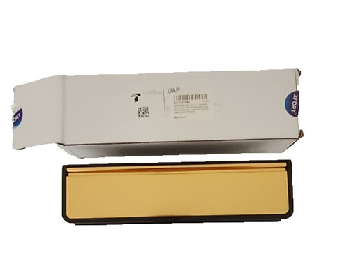 Uap gold finish draught - uap, 12"