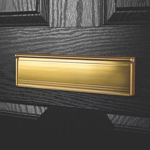 Door letterbox pvc metal flap - door,