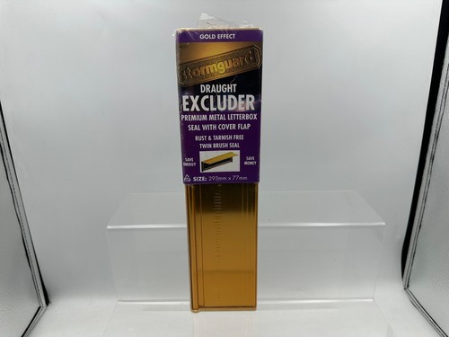 Gold effect interior draught - gold,