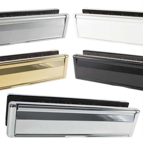 Inch letter box plate - plate, set